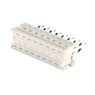1.27mm connecteur IDC blanc 4 6 8 10 20 24 connecteur de câble plat
