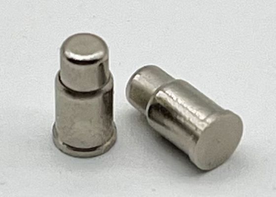 Connecteur de broche de Pogo en laiton 1A de précision de courant nominal usiné à travers des broches de Pogo trou
