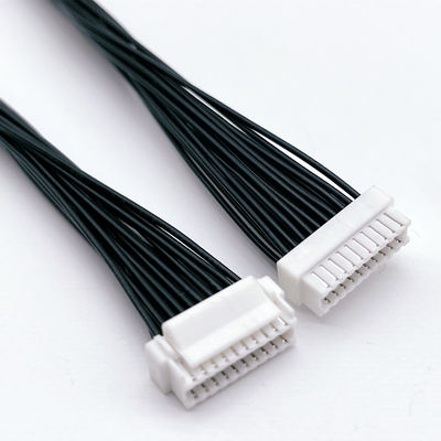 OEM ODM Assemblage de harnais de fil de 1,5 mm d'envergure 12 broches connecteur mâle femelle