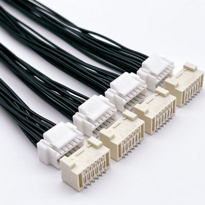 OEM ODM Assemblage de harnais de fil de 1,5 mm d'envergure 12 broches connecteur mâle femelle