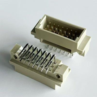 2.54mm Din 41612 connecteur 21 position angle droit mâle 3x7Pin connecteur Eurocard