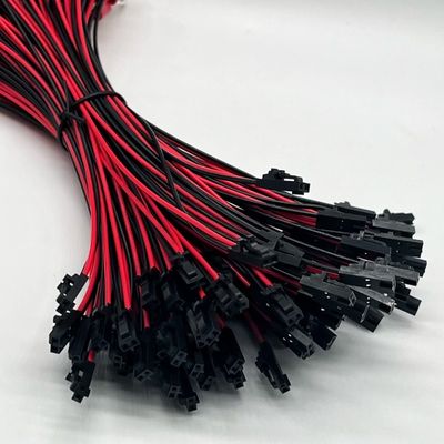 Connecteur féminin Molex 2.54mm 2P au terminal rond M4 avec câble UL1007 22AWG