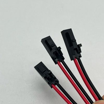 Connecteur féminin Molex 2.54mm 2P au terminal rond M4 avec câble UL1007 22AWG
