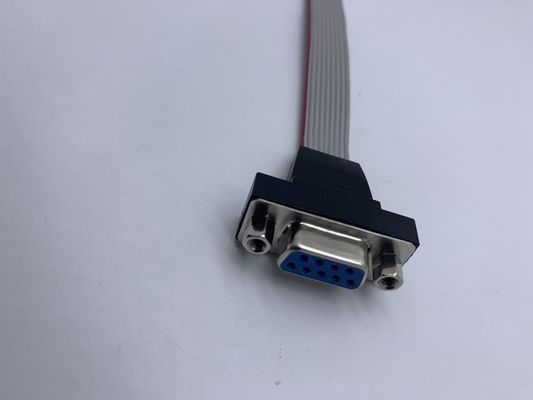 D-sub DB9 à FC-10p 2.54mm câble à ruban plat mâle femelle à 10 26 broches fil de connecteur IDC
