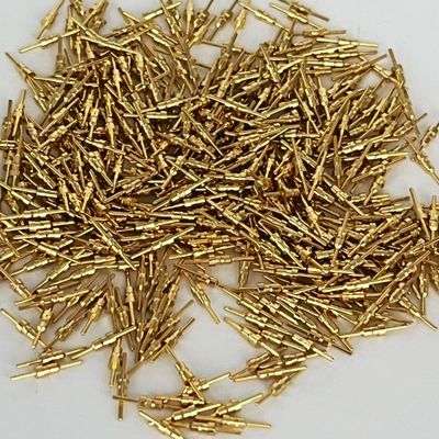 Pins de contact usinés à la commande numérique à la commande numérique en laiton