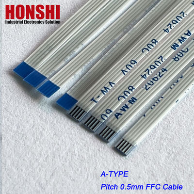 Ffc câble plat personnalisé Awm 20624 80c 60v Vw-1 4 6 8 12 15 22 32 40 68 câble à broches Ffc Fpc