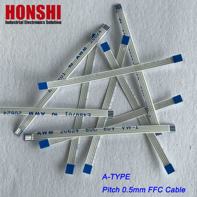 Ffc câble plat personnalisé Awm 20624 80c 60v Vw-1 4 6 8 12 15 22 32 40 68 câble à broches Ffc Fpc