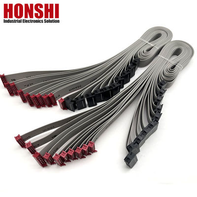 UL2651 Câble plat avec connecteur IDC 8 10 20 30 34 36 40 64 câble IDC à ruban à broches