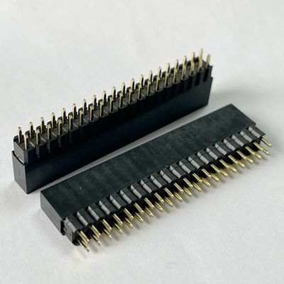 2.54mm Pitch Double Row H8.5mm Connecteur de carte à carte Connecteur de tête de broche féminin