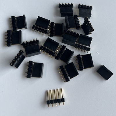 2.54mm Pitch Pin Header Connector 5 épingles droites avec cap Board à Board Connector
