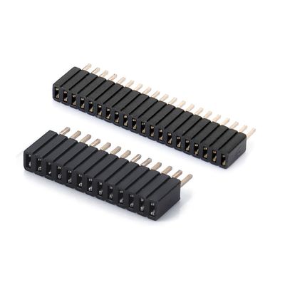1.0 Femme Tête plongée Double rangée Direct PA6T Noir 2pin-100pin Board To Board connecteur