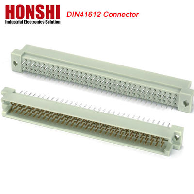 5.08mm DIN 41612 Connecteur 2 rangées 15P Femme Type de puissance PCB Verticale Femme 7+8 P 15Pin