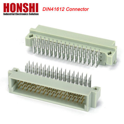 Euro Din 41612 connecteur 3 rangées tête de prise mâle connecteurs Eurocard 48 broches angle droit