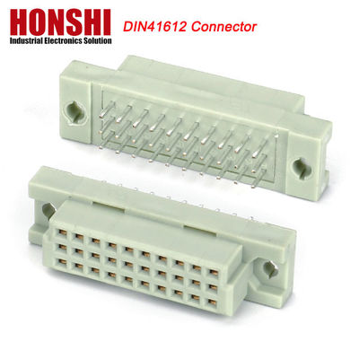 Euro Din 41612 connecteur 3 rangées tête de prise mâle connecteurs Eurocard 48 broches angle droit