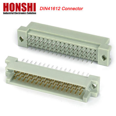 Euro Din 41612 connecteur 3 rangées tête de prise mâle connecteurs Eurocard 48 broches angle droit