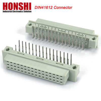 Euro Din 41612 connecteur 3 rangées tête de prise mâle connecteurs Eurocard 48 broches angle droit