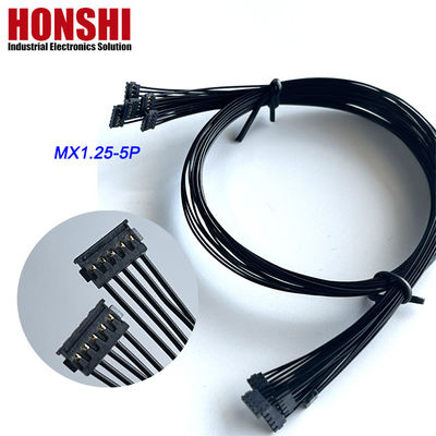 5P MX1.2 à double extrémité câble de batterie MOLEX 78172 Assemblage de harnais de fil terminal noir
