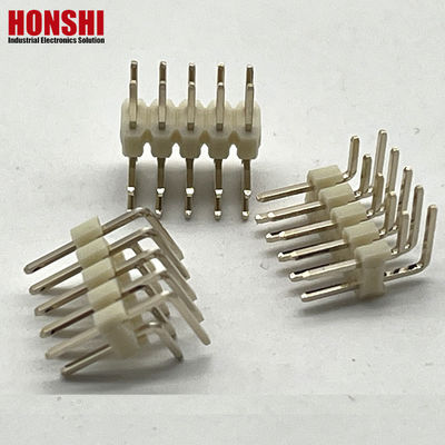 2.54mm Pin Header à double rangée 4 6 10 20 40P Male Header Connector PCB Pin Strip Blanc en option