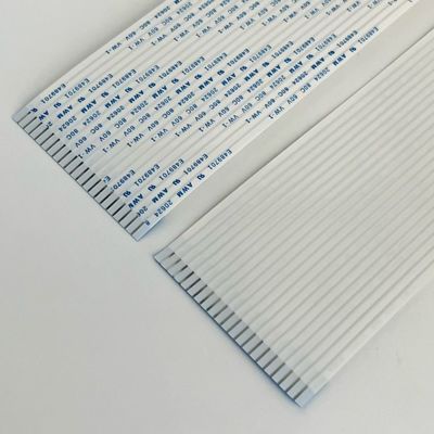 2.54mm 20 pin FFC câble plat personnalisé Awm 20624 80c 60v Vw-1 10pin 20pin 30pin FFC câble FPC