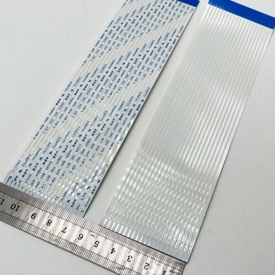 2.54mm 20 pin FFC câble plat personnalisé Awm 20624 80c 60v Vw-1 10pin 20pin 30pin FFC câble FPC