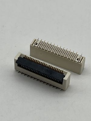 Fpc connecteur flip contact de fond de contact zf type smd fpc ffc connecteur de prise 0,5 pitch