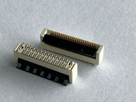 Fpc connecteur flip contact de fond de contact zf type smd fpc ffc connecteur de prise 0,5 pitch