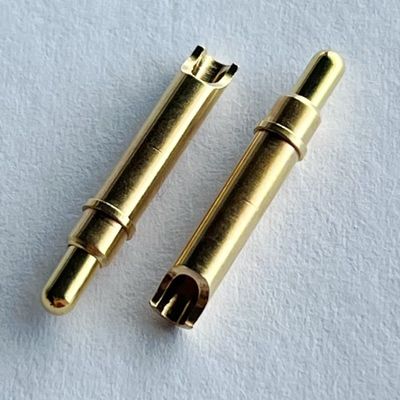 Type de soudage SMT Pogo Pin plaqué or pour l'application de puissance