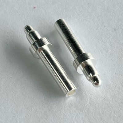 Livraison rapide d'échantillons Connecteur à ressort Pogo Pin en laiton C3604 1A 3A 10A Or Cuivre M8 M4 M3 M2 Vis Broche de test conductrice filetée