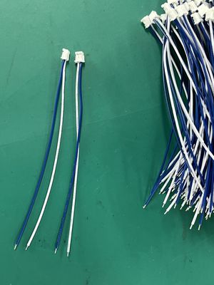 1.5mm connecteur de fil de pas 2 3 4 broche Jst Zh 1.5 Assemblage de harnais de fil personnalisé câbles à 2 voies pour AWG24 / AWG26 / AWG28 OEM