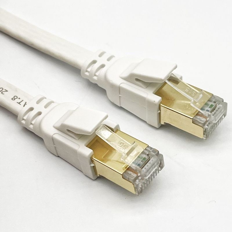 1M 5M 10M 20M 50M Assemblage de câble moulé en réseau RJ45 CAT6 CAT7 CAT8 UTP