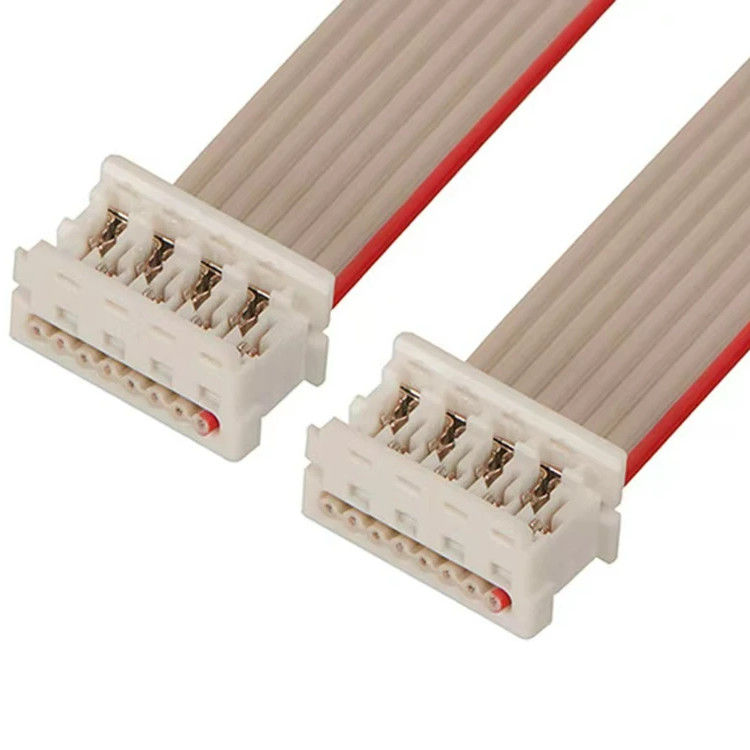 Cable à ruban de 6 à 24 broches 2,54 mm UL2651 Connecteurs de câble à ruban IDC blanc