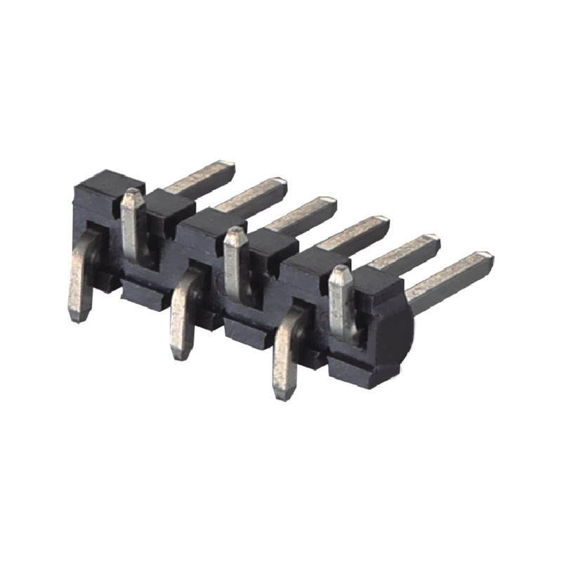 3.96mm PCB plaqué or Connecteur de tête de broche à une rangée SMT type 2 - 20 broches H3.2mm