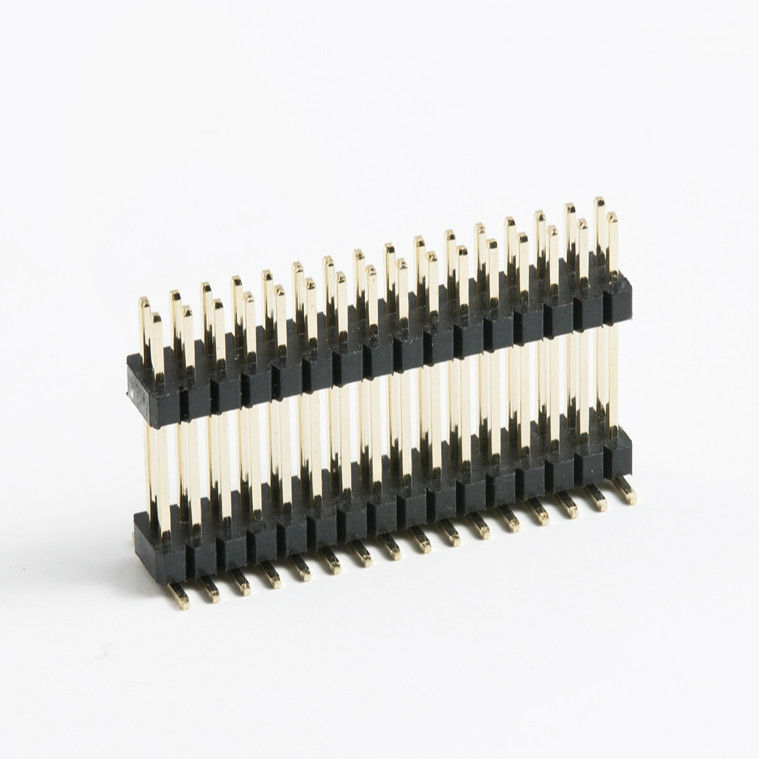 2 - 80 broches connecteur de carte à carte SMT PCB double connecteur d'en-tête en plastique mâle 2,54 mm