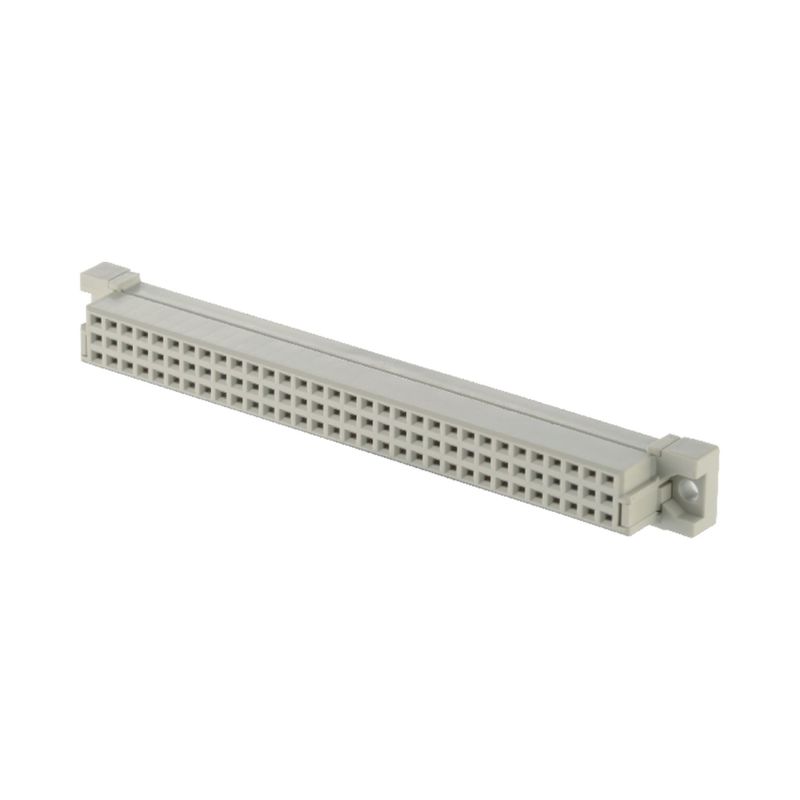 Din41612 connecteur IDC Femme 64 broches à travers le trou 2.54mm connecteur de broche