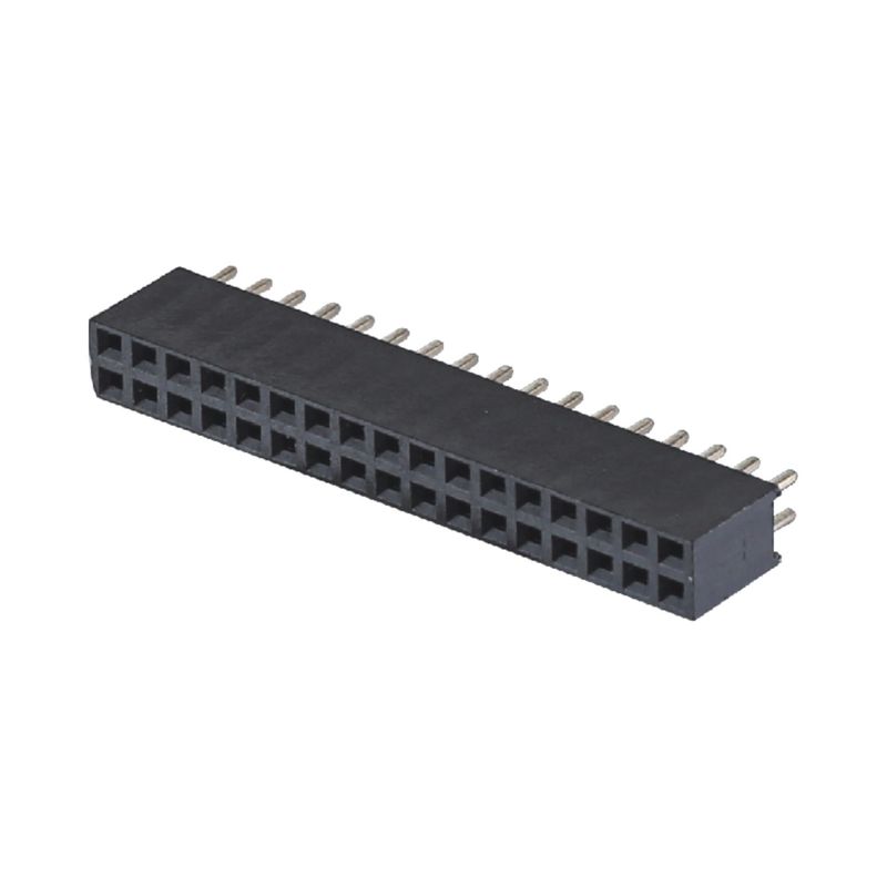 2.0mm H4.3mm DIP Header féminin Direct Dip 2x2 2x40pin Connecteur de tête féminin