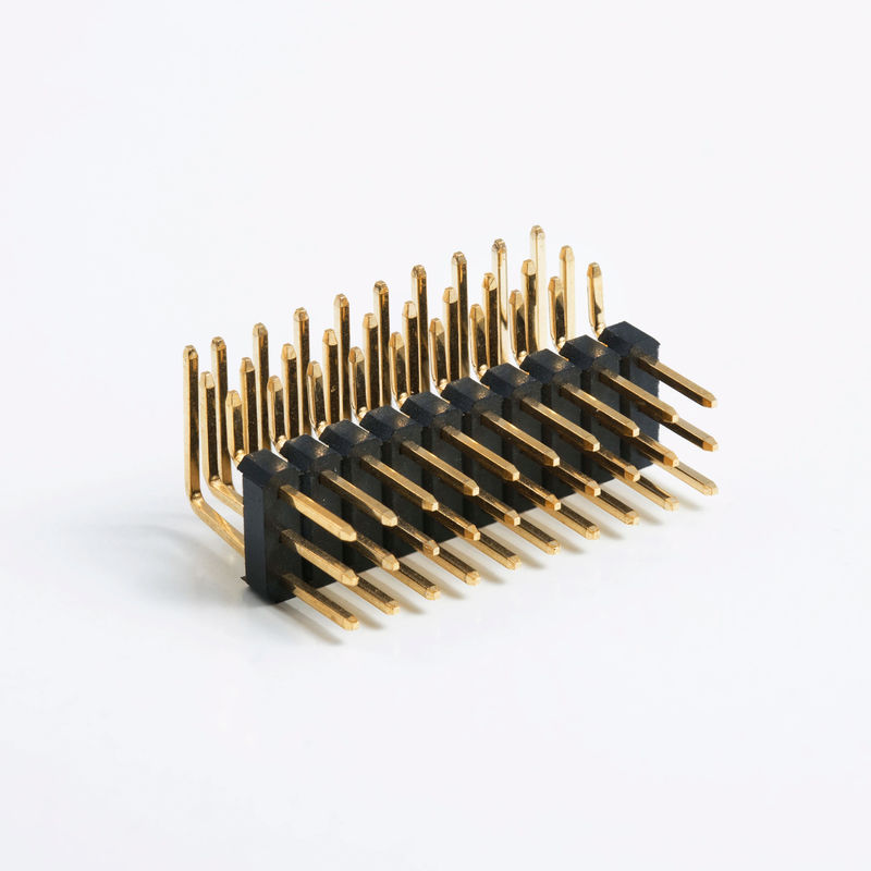 Couleur dorée 2.0 mm connecteur de tête de carte à carte 3 - 120 broches PCB connecteur de broche mâle