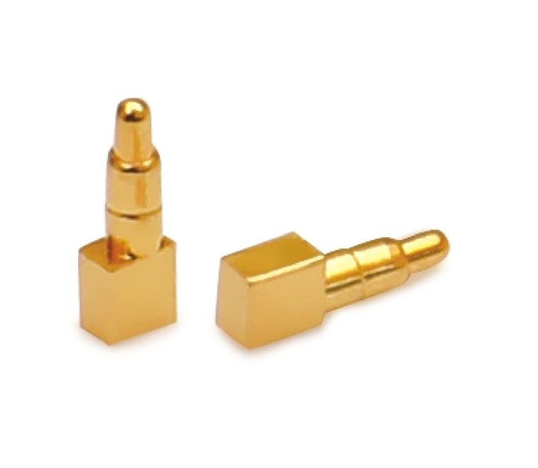 Pièces industrielles à ressort POGO Pin plaqué or Pogo Pin SMT Type H4.2mm