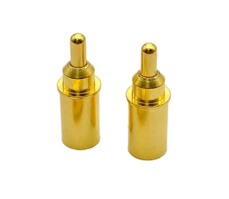 DC12V 2A 6.0mm POGO Pin SMT Plaqué en or Pogo Pin Pad Connecteur en laiton