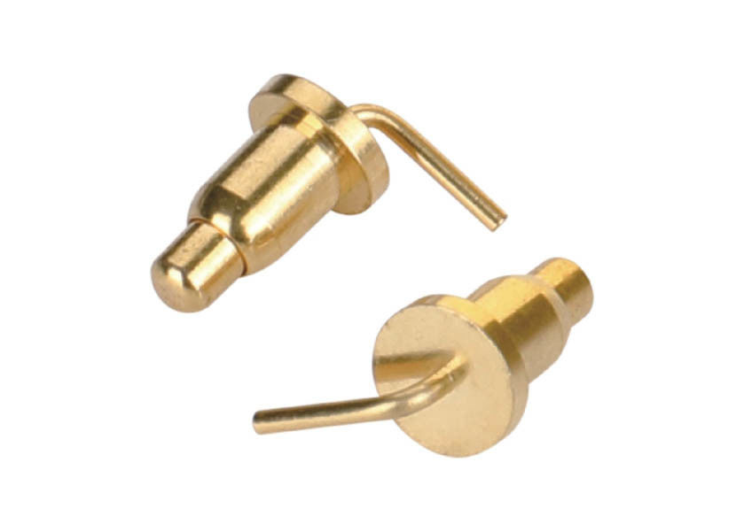 Type de courbure personnalisée épingle à ressort Pogo pour connecteurs à épingle Pogo de 2,54 mm