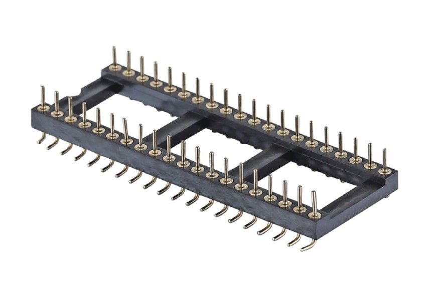 Tête de broche ronde usinée type SMT PCB H3.0mm 6 broches - 64 broches Socket IC