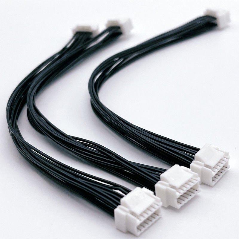 OEM ODM Assemblage de harnais de fil de 1,5 mm d'envergure 12 broches connecteur mâle femelle