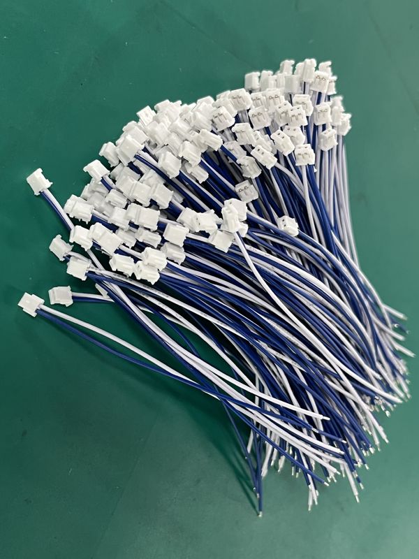 1.5mm connecteur de fil de pas 2 3 4 broche Jst Zh 1.5 Assemblage de harnais de fil personnalisé câbles à 2 voies pour AWG24 / AWG26 / AWG28 OEM