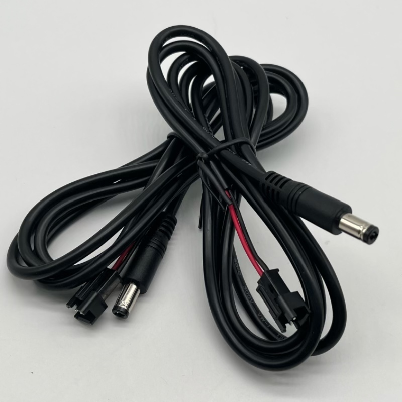 DC 5.5x2.5mm Male Plug to SM 2.54mm 2P Connector Power Cable DC5525 Plug