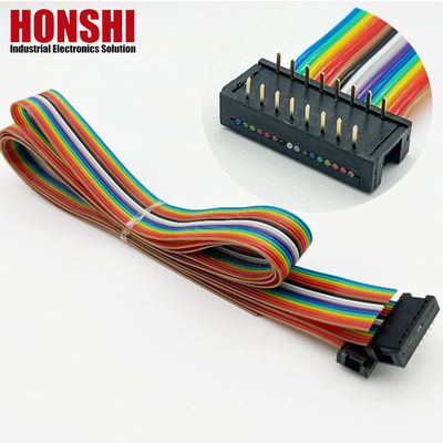 DIP 2.54x7.62mm câble plat fil électrique à la carte connecteur harnais de fil plat