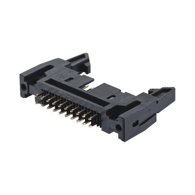 2.54mm étirement droit plongée verrouilleur d' en-tête 10 12 20 26 30 34 40 44 50 64 broche