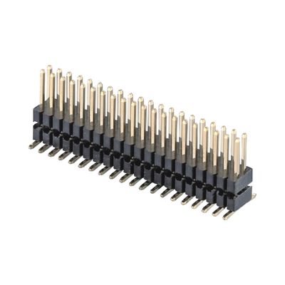 1.27mm Double plastique 2 - 100 connecteur d'en-tête de broche H2.5mm DIP SMT type PCB