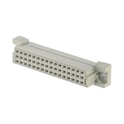 2.54mm 32 épingle Din41612 connecteur type IDC épingles femelles à travers le trou 3 rangées
