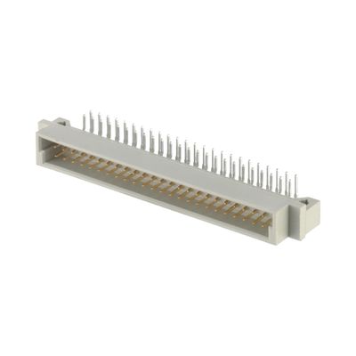 2 rangées DIN 41612 connecteur 64 broches angle droit plongée 2,54 mm en hauteur connecteur mâle