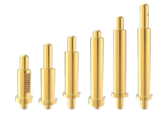 Longueur de broche de Pogo en laiton à double tête 6,5 mm à double extrémité