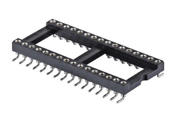 2.54mm IC Socket Round Connecteur de tête féminin SMT Type 6Pin 10Pin 28Pin à 64Pin